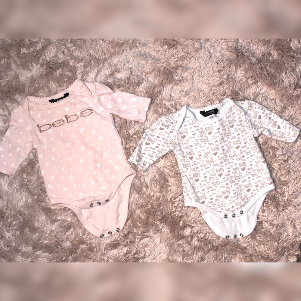 BABY GIRL ONESIES BY BEBE